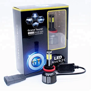 12V car led headlight 4 side H8 H9 H11 LED Light Bulbs