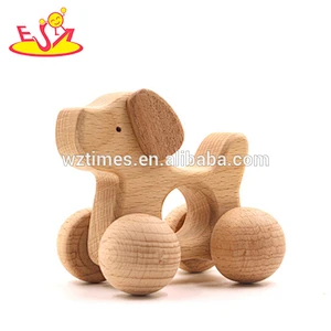 2018 new design baby wooden animal toy hottest wooden animal toy W04A248