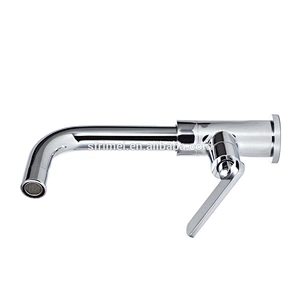 Modernization Brass Chromed Single Handle UPC Kitchen Faucet