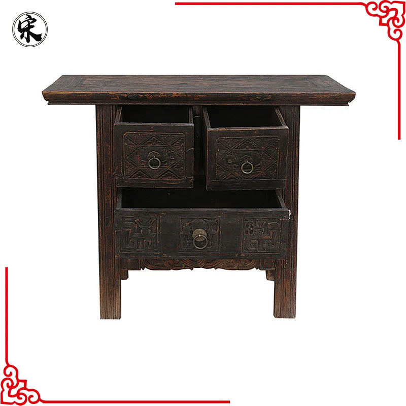 chinese antique beijing old rustic wood furniture