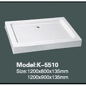 K-5510 Shower Tray Acrylic In Philippines Custom Acrylic Cheap Shower Base