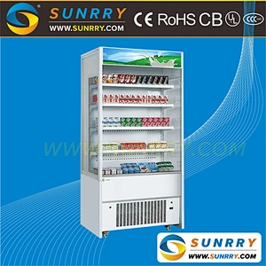 Supermarket High Quality Air Curtain Cooling Showcase Cabinet