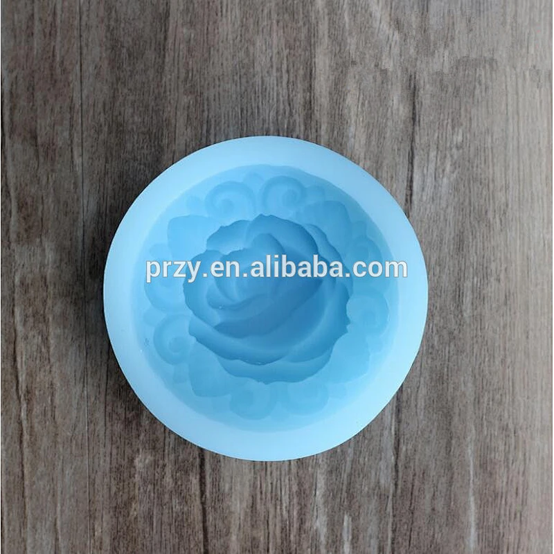 Chinese rose silicone soap molds custom molds