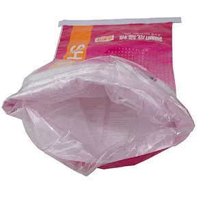 Bopp laminated pp woven plastic animal feed bag food sack