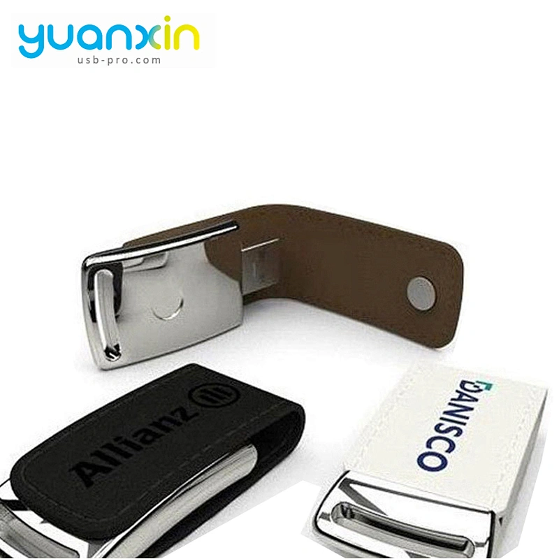 High Quality Black Colors 64 Gb Leather Usb Flash Drive Pendrive 64Gb Memory