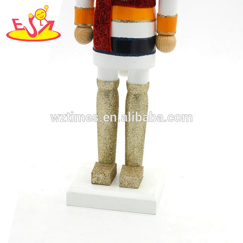 2018 Amazon top seller mini nutcracker soldier toys wooden wholesale nutcrackers for kids W02A291