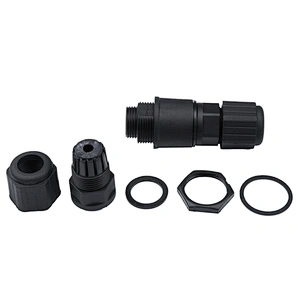 Male to Female RJ45 8 PIN Panel Mount IP68 Waterproof Connector