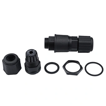 Male to Female RJ45 8 PIN Panel Mount IP68 Waterproof Connector