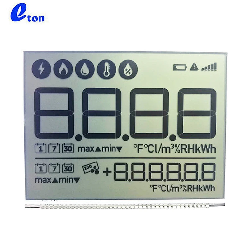 cheap digital fireplace lcd display screen