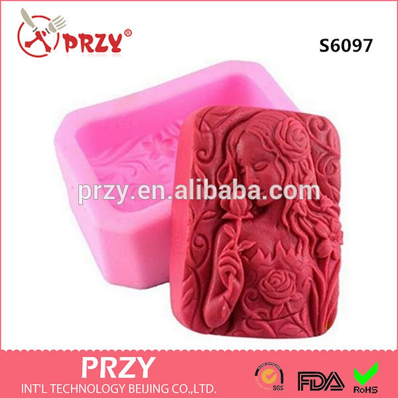 DIY Handmade Soap Molds Craft Art Silicone Soap Mold Craft Pattern