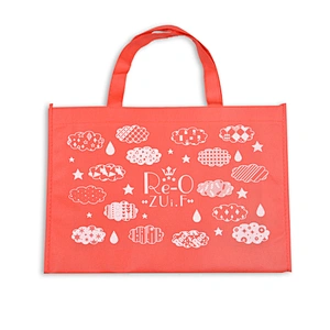 Custom Cheap Wholesale Fashion Soft Foldable Totes Non Woven Fabric Shopping Bag