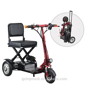China Wholesale 3 wheel Handicapped Folding fast mobility scooter for elderly