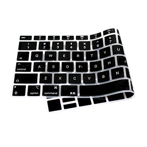 custom silicone keyboard cover JP English Keyboard Protector Skin for MacBook Air 13 inch with pro Retina Display 2018 Newest