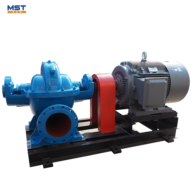 Agricultural double suction machine 300hp water pump