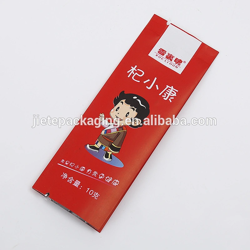 Food packaging gusset PE bag for snack