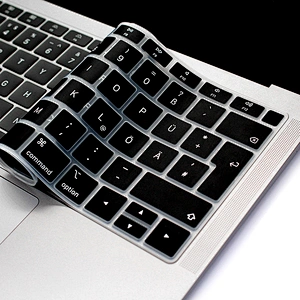 hot keys keyboard german Skin keyboard cover light keyboard cover for macbook ari 13 2018 A1932