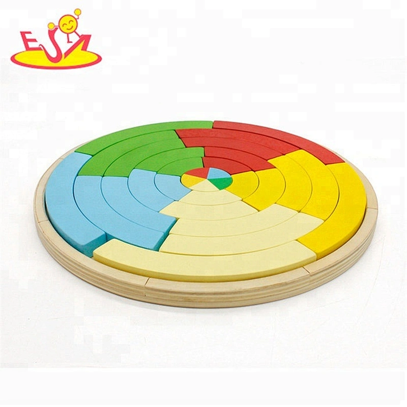 New arrival educational wooden block puzzle games for children W13A046