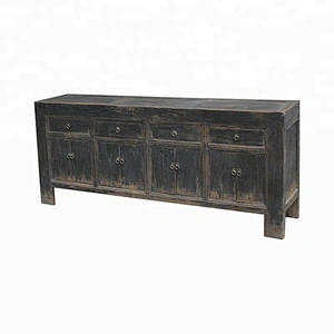 chinese antique rustic old elm storage distressed furniture