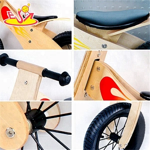 Wholesale top quality wooden children balance bike without pedal W16C053