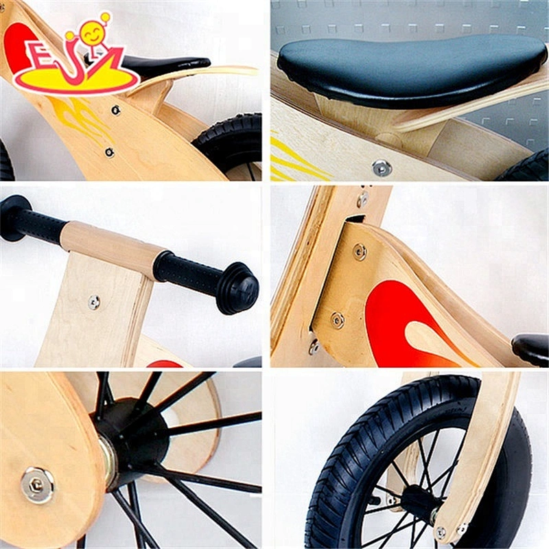 Wholesale top quality wooden children balance bike without pedal W16C053