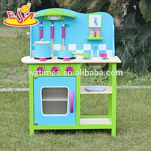 2018 New design wooden kitchen toy lovely wooden kitchen toy children wooden kitchen toy W10C181