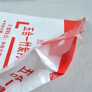 Construction use bopp laminated 20kg pp woven cement for building bag