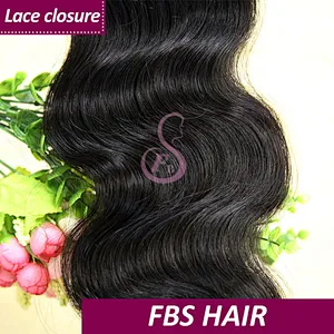 Alibaba express brazilian human virgin true glory hair body wave closure with wholesale price