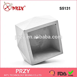S5131 PRZY silicone concrete molds silicone Geometric molds silicone planter vase molds in Beijing