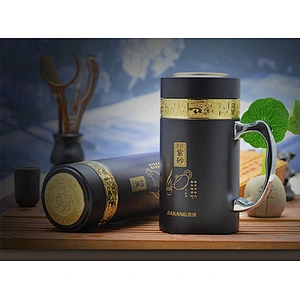 2019 Hot-Sale  Purple Clay Teapot With Fashion Design 350ML Portable Vacuum Cup For Office