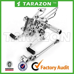 CNC Rear sets Rear set Footrests For Aprilia RSV1000 R FACTORY 2009 2010