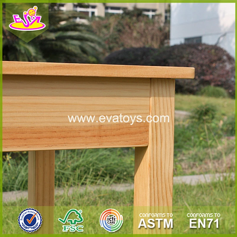 2018 New design wooden chairs and table set children wooden chaits and table set baby wooden chairs and table set W08G72