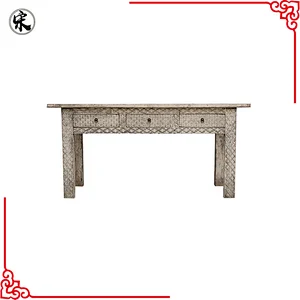 wholesale chinese vintage rustic reclaimed wood side table furniture