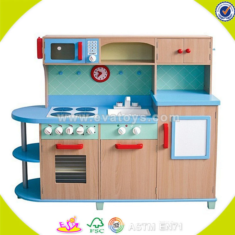 wholesale top quality wooden kids role play kitchen toy popular wooden role play kitchen toy for children W10C040
