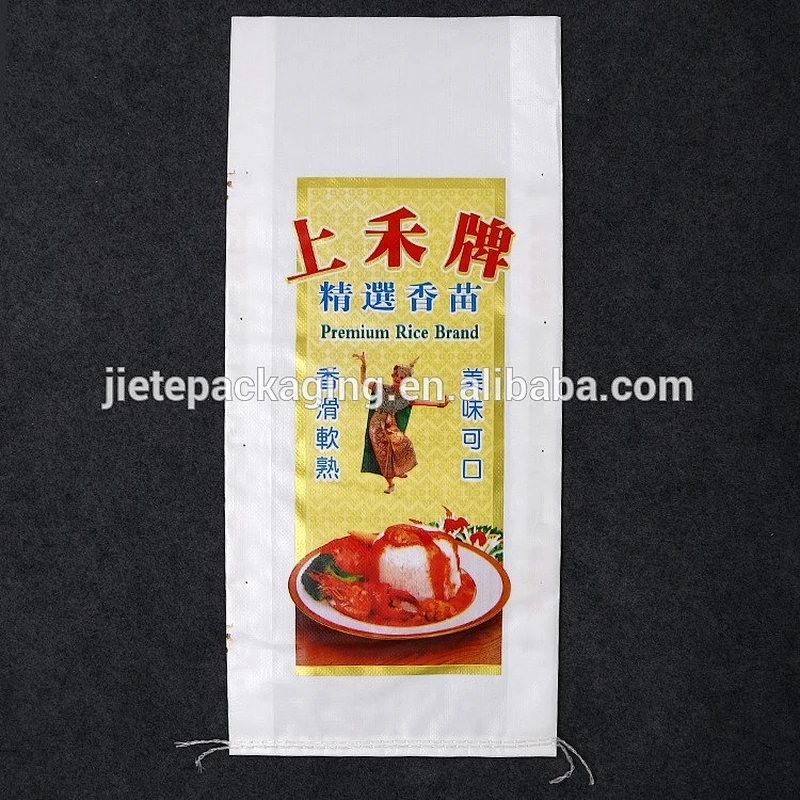 PP woven bags packaging 50kg barley, buckwheat, cassava or manioc, corn or maize, oat, rice, rye, soy, wheat, flour, grains
