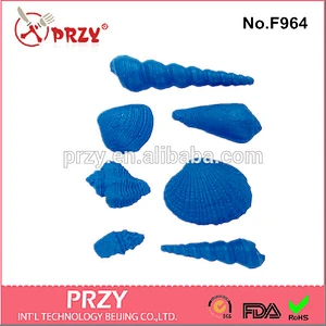 Model F964 silicone shell molds for cake decorating factory price for sale