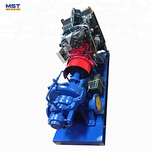 Centrifugal water pump 20hp with diesel engine