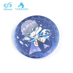Hot Brand GOODADV button badge with metal safety pin
