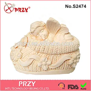 PRZY s2474 DIY Silicone Naptime Baby Bootie Boy Soap Mold