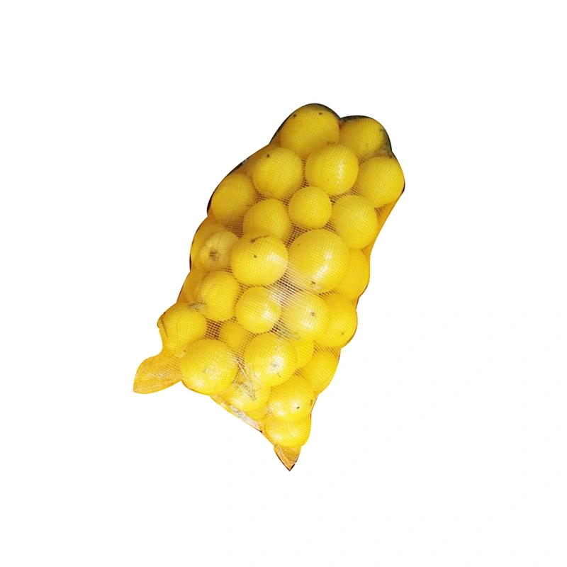 Style Reusable Mesh Produce Bag Pe Woven Sack For Packing Fruit 25, 50 Kg