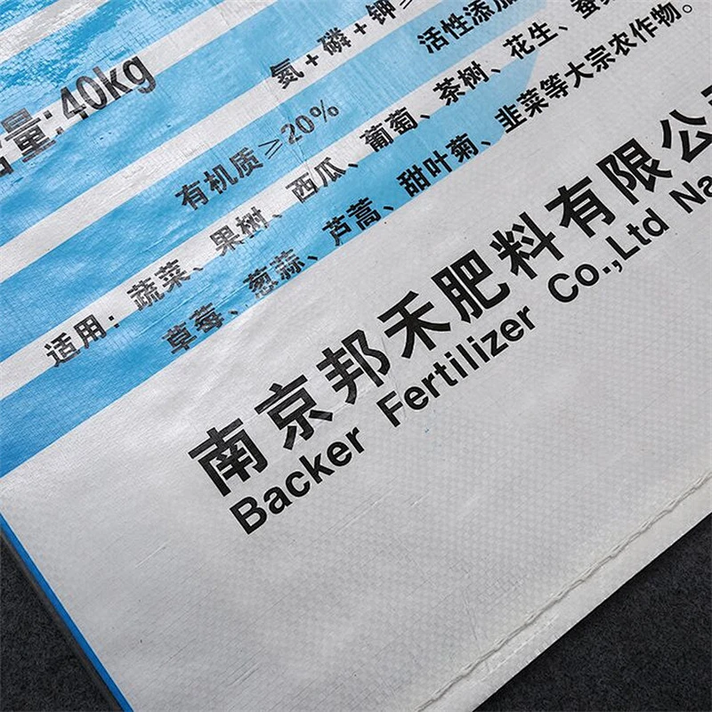 Custom color printing woven bag for paint, bag on valve