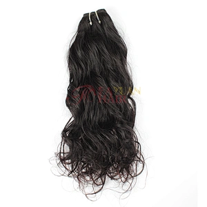good quality human hair Mongolian Virgin Natural Wave
