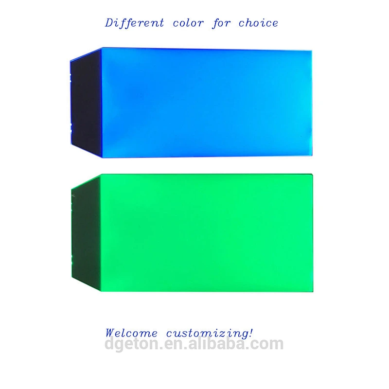 Orange color LED backlight for lcd modules