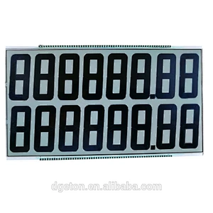Good quality lcd thermometer 7-Segment Digital LCD Panel Display Glass