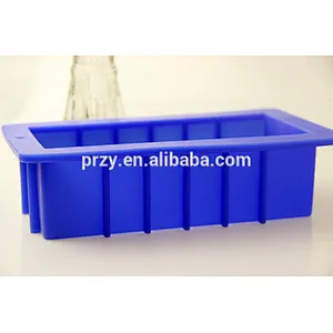 pr290 Handmade toast silicone loaf mold for soap