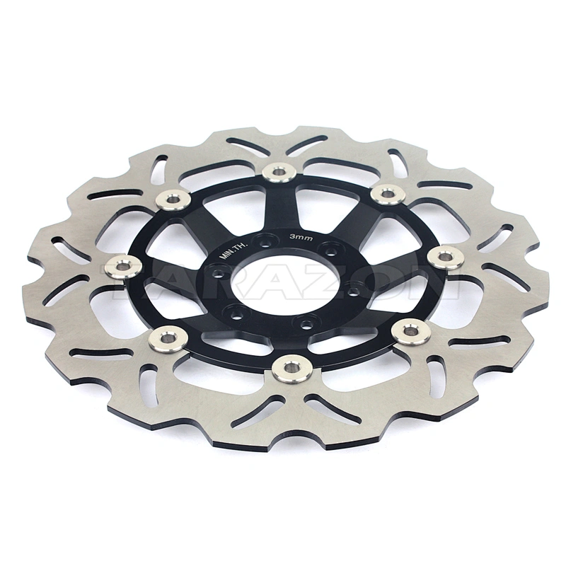 Front wave floating brake disc rotor for HONDA CBR 250 RR
