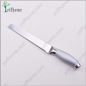 Collapsible silicone cookware bread knife