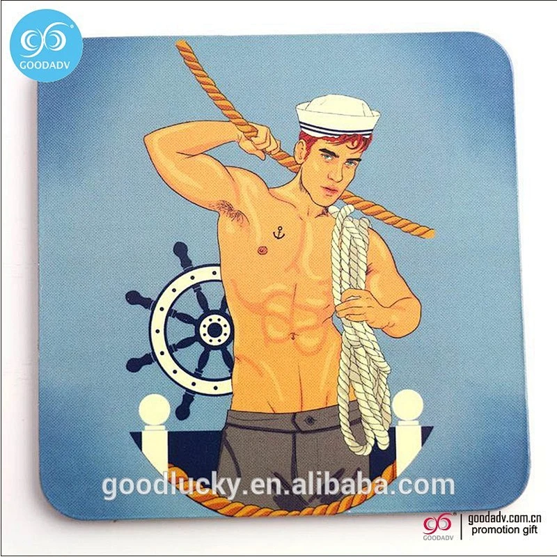 Promotion customized printed hot selling new designed family cleaning cork coasters