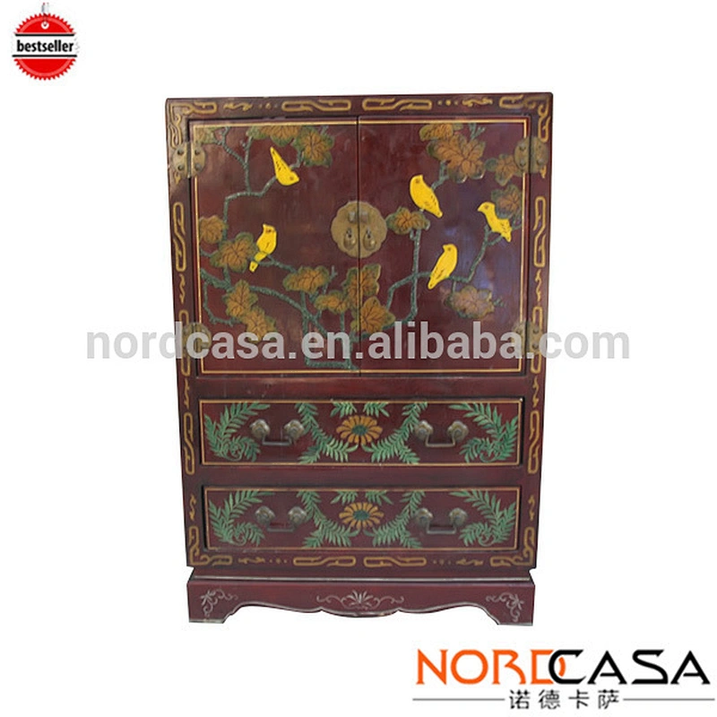 Shanxi antique chinese furniture hand painted cabinet 16050438