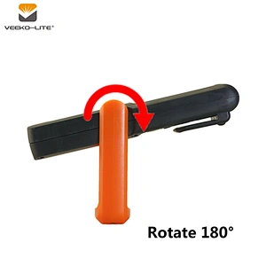 2018 HOT SALE HANGING HOOK MAGNETIC COB RECHARGEABLE PLASTIC WORKING LIGHT 200 LUMENS