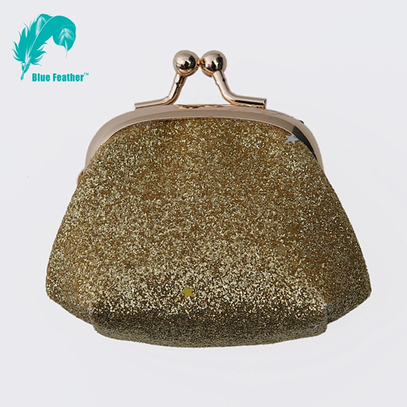 Glitter small jewellery storage coin purse fashion style